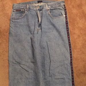 1999 Vintage Tommy jeans 36/32 ribbon edge